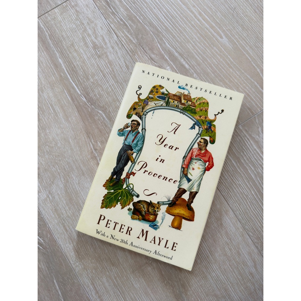 A Year in Provence‎ Peter Mayle 20th Anniversary Edition Paperback Memoir Book